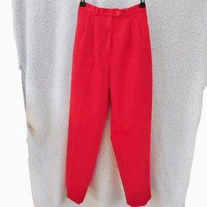 Loubella Vintage Red Mom Dress Pants